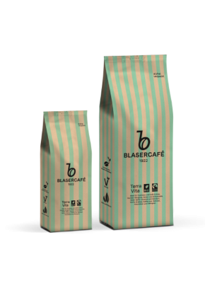 Кофе в зернах жареный Blasercafe Terra Vita Bio (250 г) Швейцария