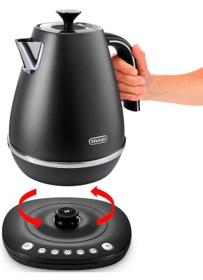 Чайник DeLonghi KBI 2011 BK Distinta