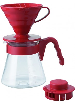 Набор пуровер для заваривания кофе Hario V60 02 на 1-4 чашки 