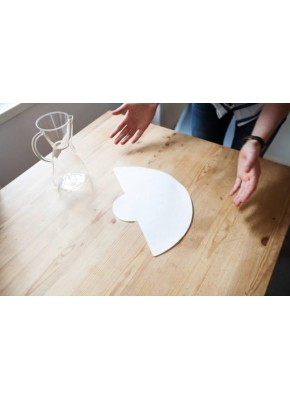 Фильтры Chemex для 3-х чашек, круглые, белые 100 штук 