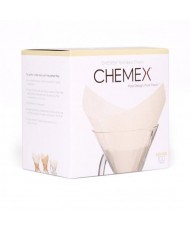 Фільтри для Chemex 6/8/10 cup квадратні білі 100 шт.