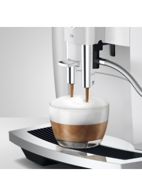 Кофемашина Jura E6 Piano White
