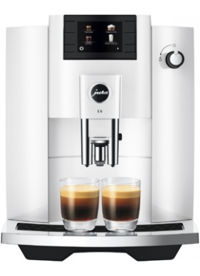 Кофемашина Jura E6 Piano White