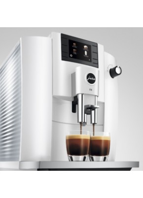 Кофемашина Jura E6 Piano White