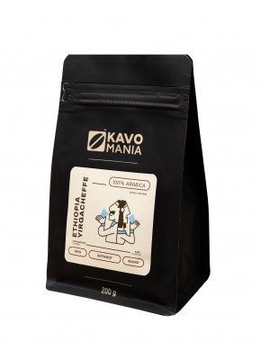 Кофе ТМ Kavomania Ethiopia Yirgacheffe 200 г