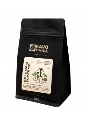 Кофе ТМ Kavomania Columbia Supremo 200 г