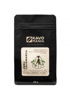 Кофе ТМ Kavomania Peru Cajamarca Washed 200 г