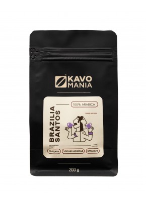 Кофе ТМ Kavomania Brazilia Santos 200 г