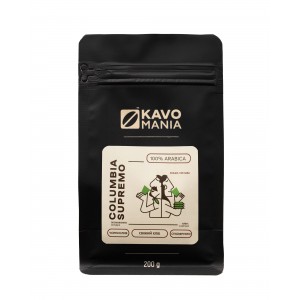Кофе ТМ Kavomania Columbia Supremo 200 г