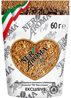 Nero Aroma Exclusive Кофе растворимый  60 г.