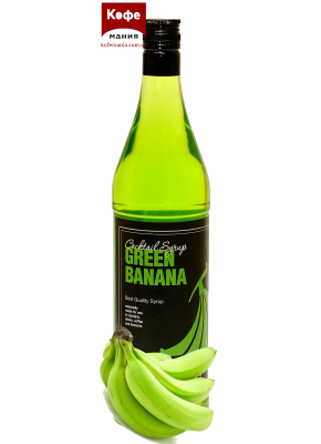 Сироп Barlife Green banana (Зеленый банан)