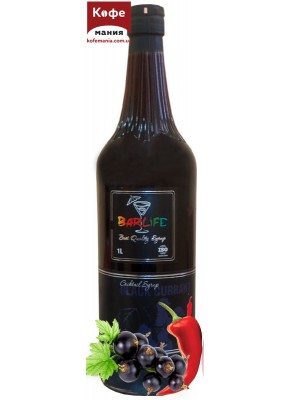 Сироп Barlife Spicy blackcurrant (Черная смородина пряная)