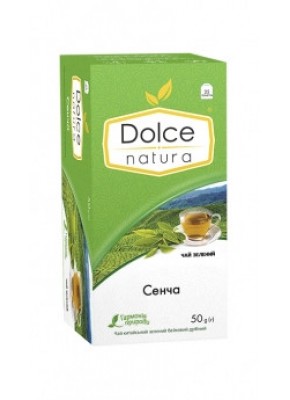 Чай пакетированный китайский зеленый «Сенча» ТМ «DOLCE NATURA»