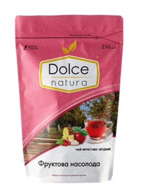 Чай рассыпной плодово-ягодный «Фруктовое наслаждение» ТМ «DOLCE NATURA»