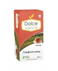 Чай пакетированный черный байховый чай «Симфония Вкуса» ТМ «DOLCE NATURA»