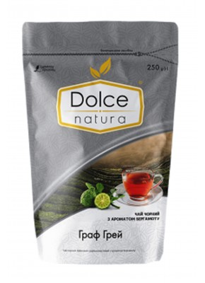 Чай рассыпной черный цельнолистовой "Граф Грей" ТМ «DOLCE NATURA»